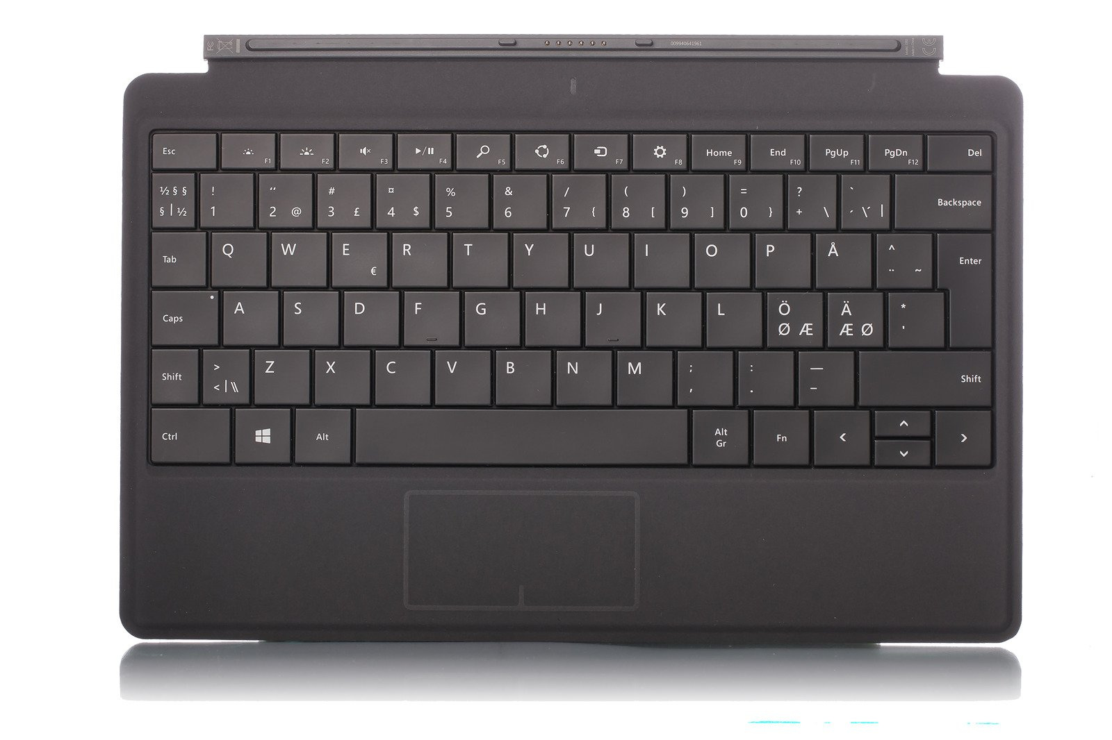 Keyboard Microsoft Surface Type Cover 2 black (Nordic) Like new