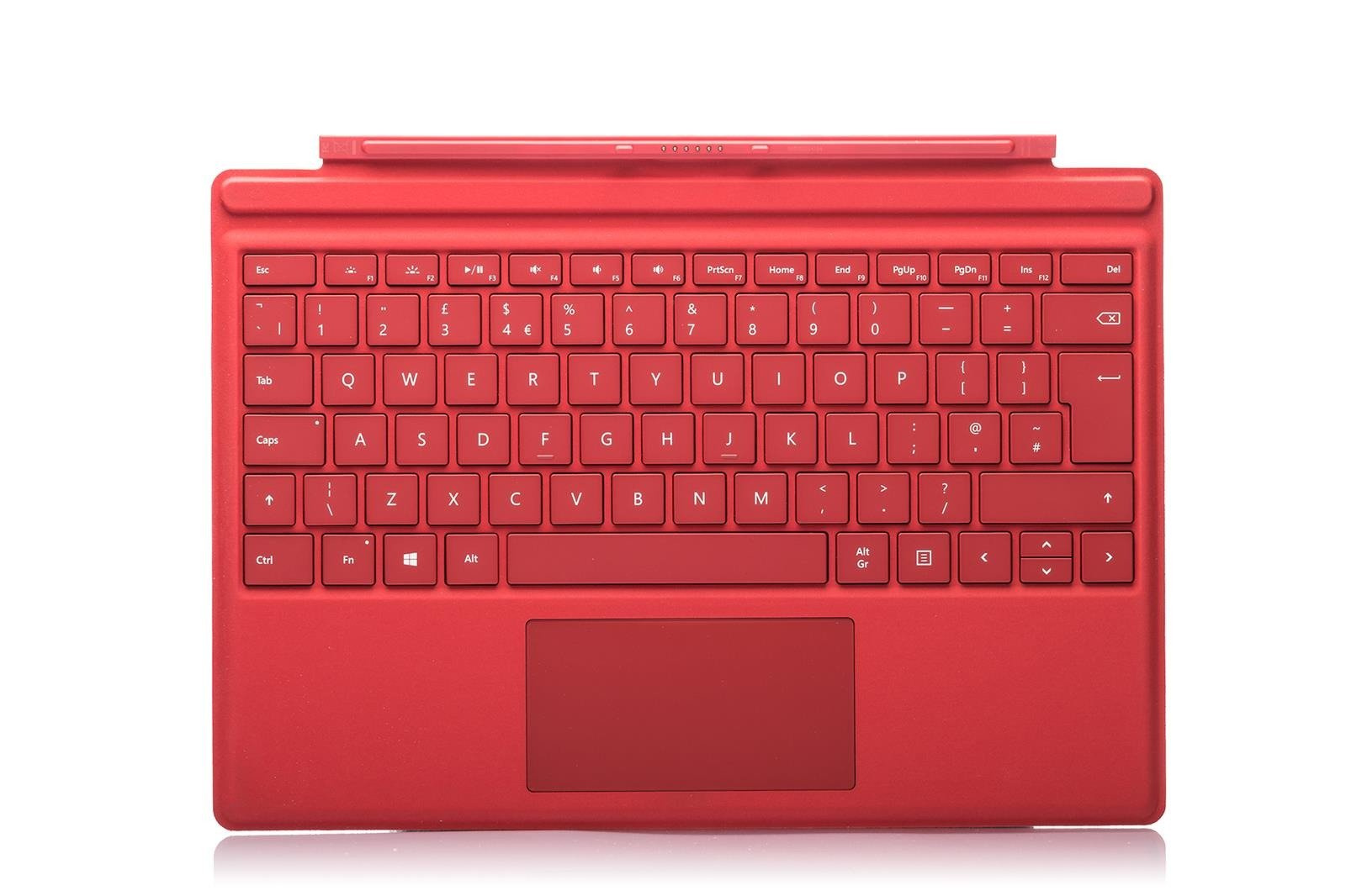 Keyboard Surface Type Cover Pro 4 Red Grade A (British) Like new \ A