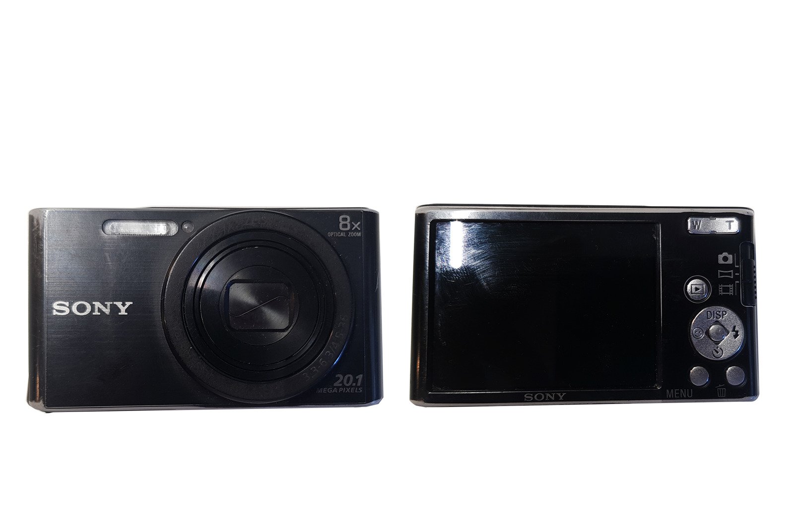 Sony Cyber-shot DSC-W830 Compat Camera 20.1Mpx Zoom 8x Black Grade C | TV, Audio, Video