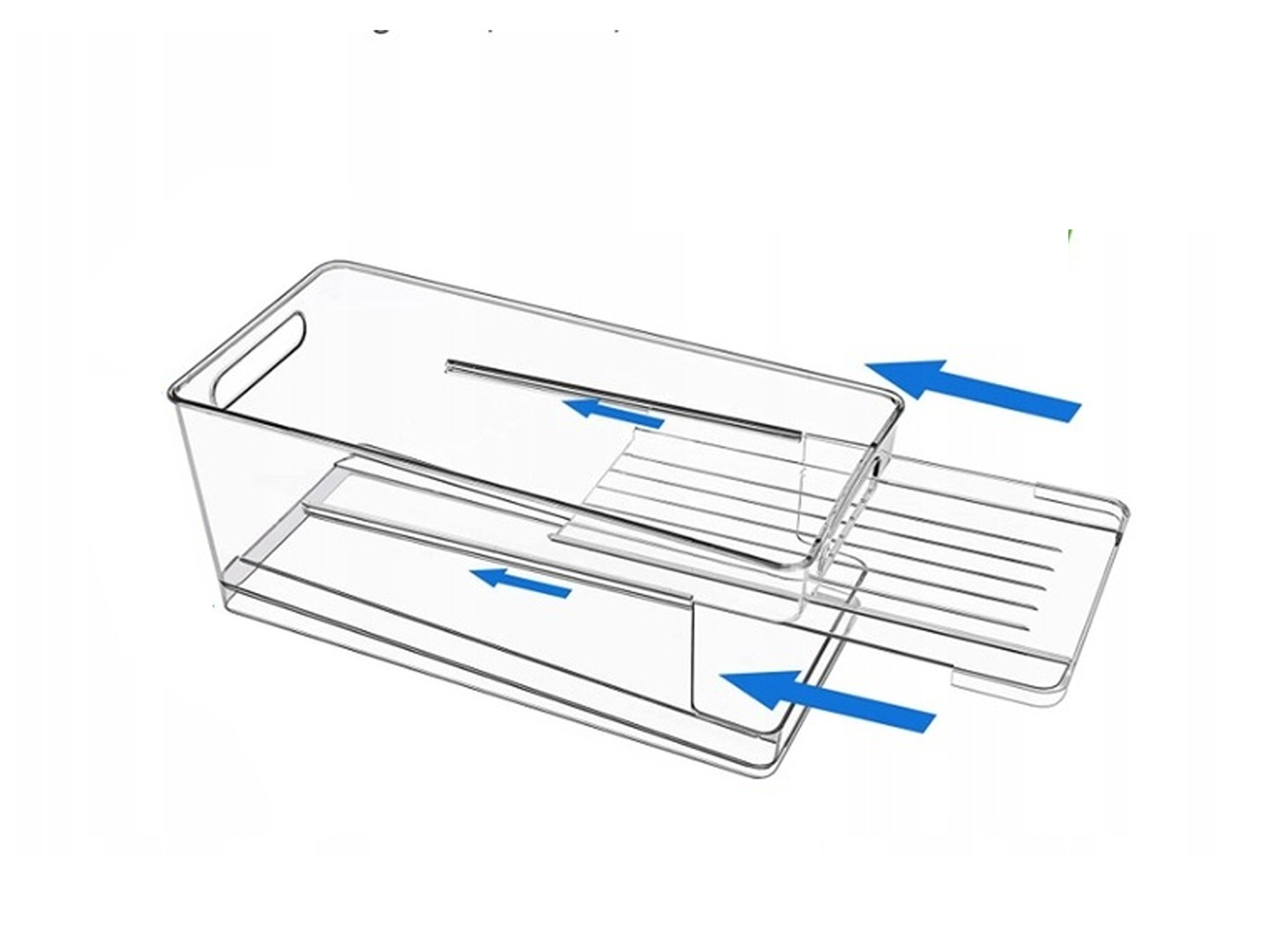 BingoHive R0-235L-F5KU Kühlschrank-Organizer für 12 x 330 ml Dosen, automatisch