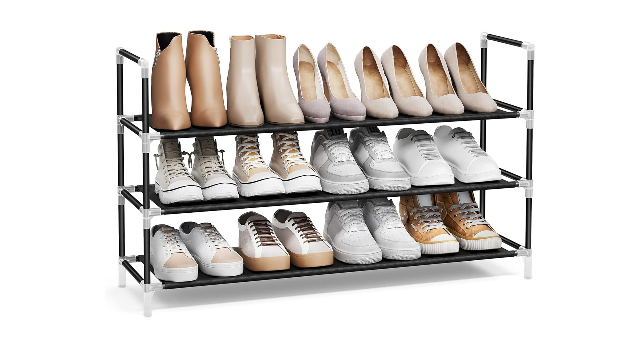 Schuhschrank Songmics LSH053B01 98,5x58x28 cm Schwarz