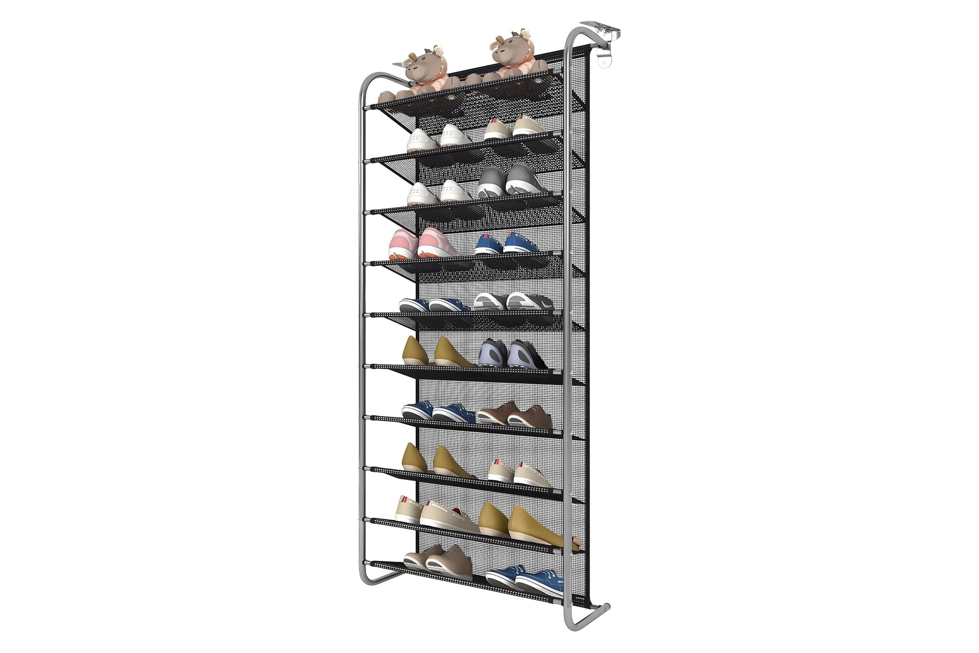DBREAKS 10-stufiger hängender Schuh-Organizer