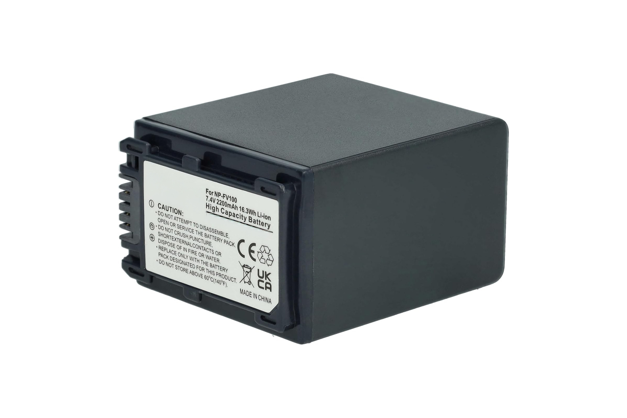 Akku für Sony NP-FV100 NP-FV90 HDR-XR550 CX105 2200mAh Infochip