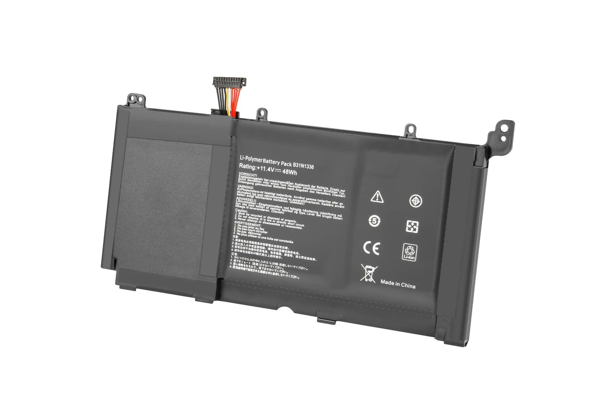 Akku B31N1336 Asus K551 R551 S551 V551 VivoBook 4200mAh