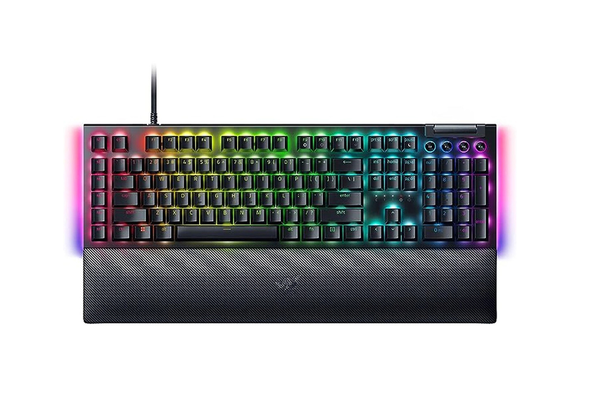 Razer BlackWidow V4 Mechanische Gaming-Tastatur mit grünen Schaltern (QWERTZ DE)