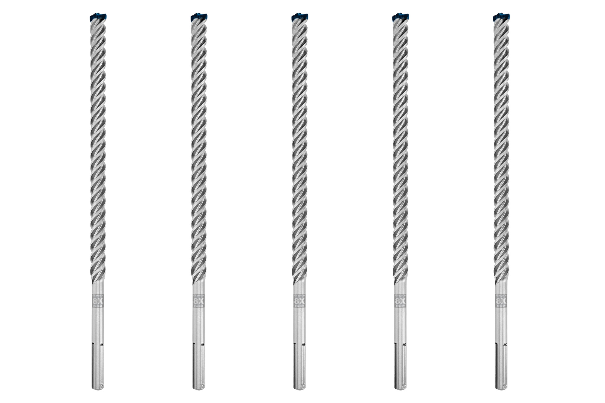 Bosch EXPERT SDS max Hammerbohrer ‑8x Ø25 mm, Länge 520 mm, 5 Stück.