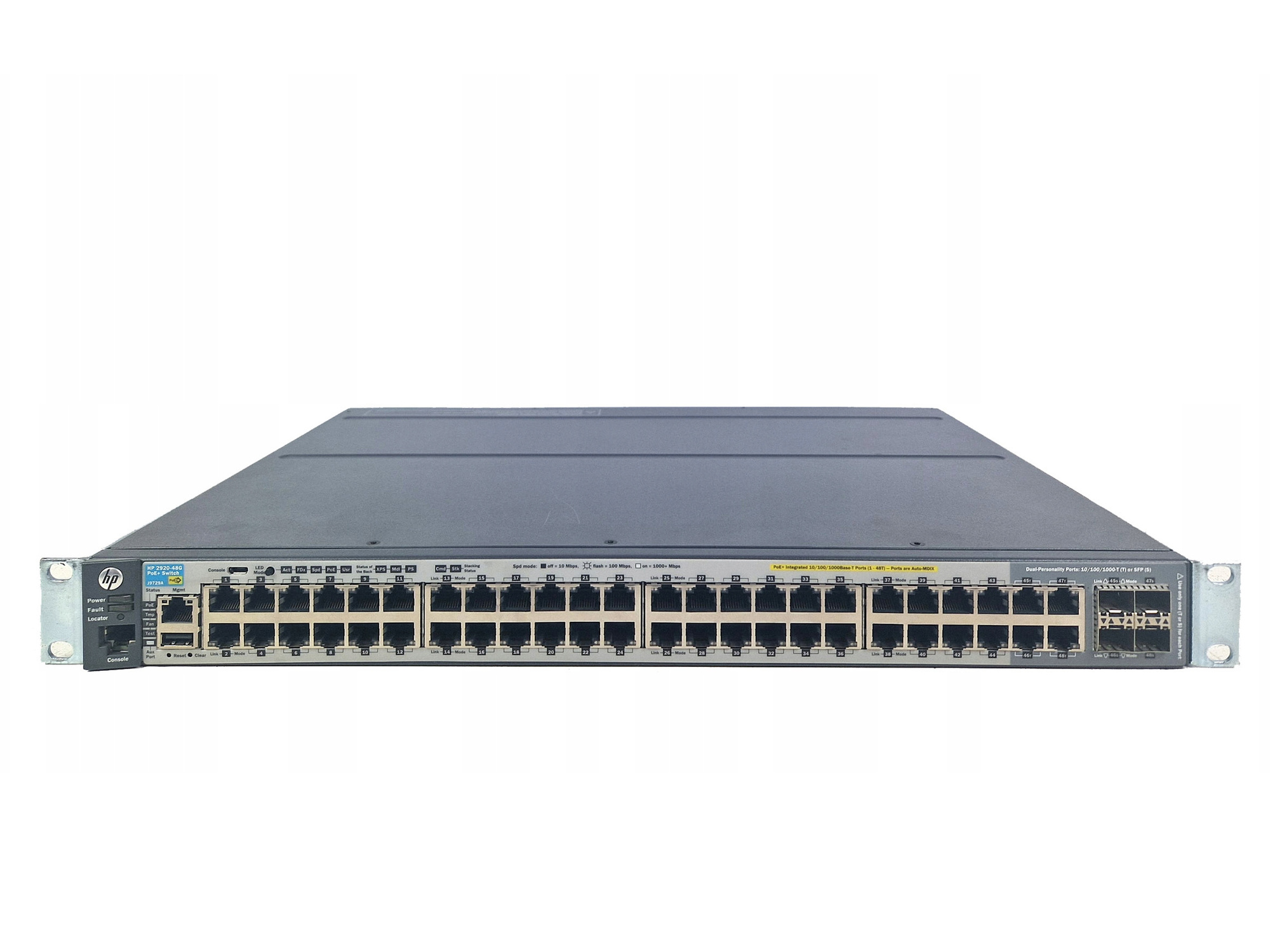 HP 2920-48G J9729A Switch Leistungsstarker 48-Port-Switch