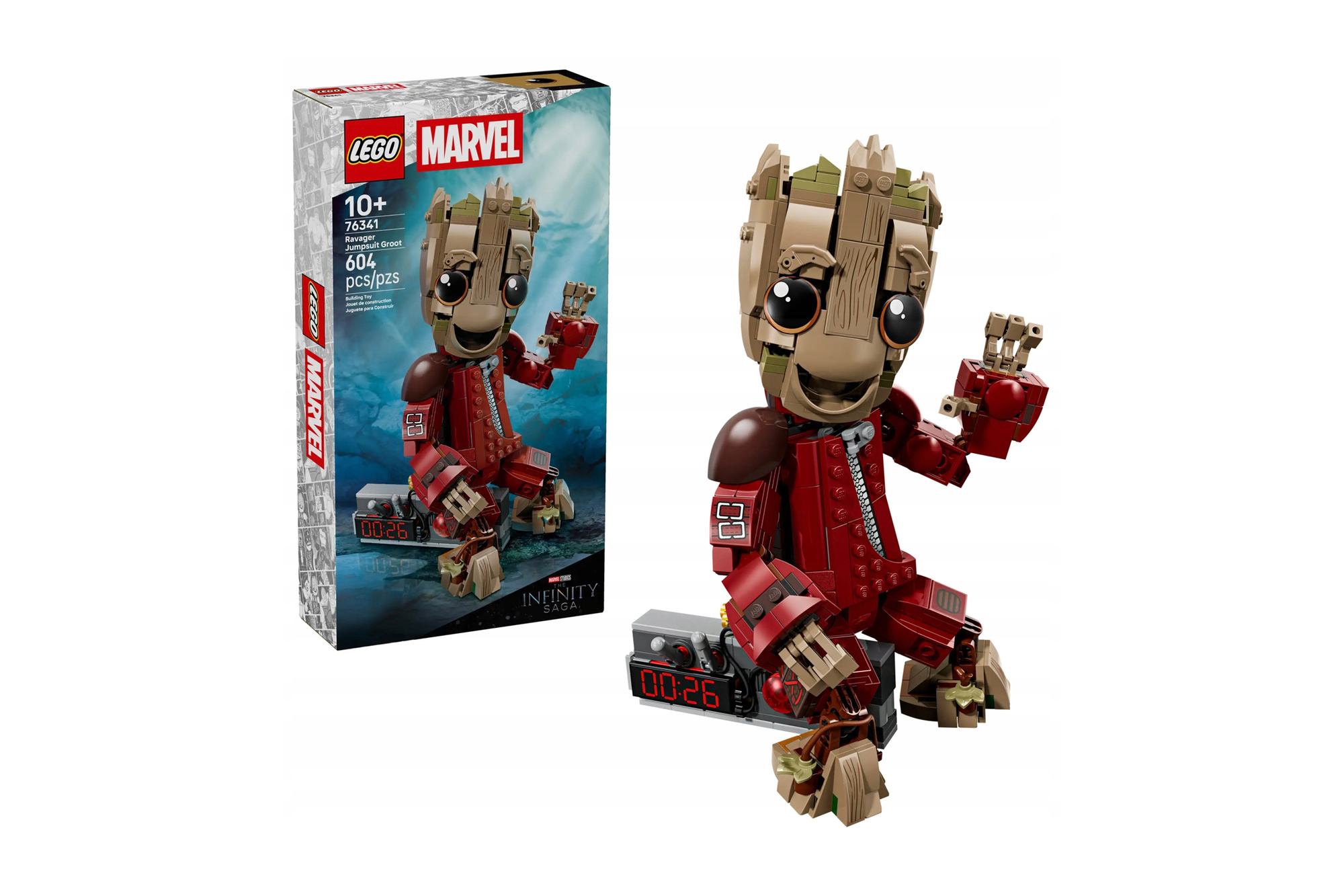 LEGO Marvel 76341 Groot im Ravager-Outfit Guardians of the Galaxy Vol. 2