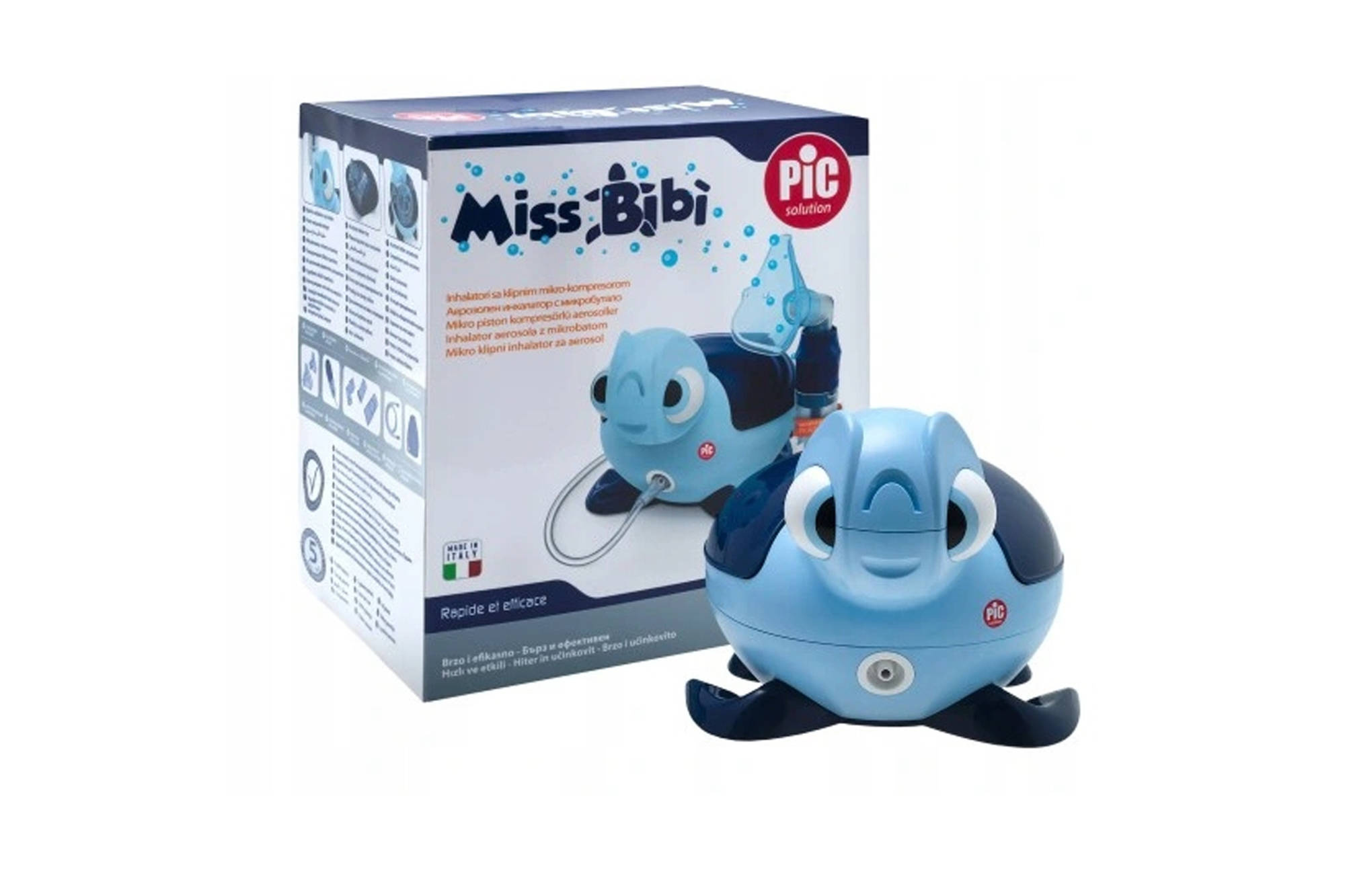 Pic Miss Bibi Mikro-Kolben-Inhalator Schildkröte