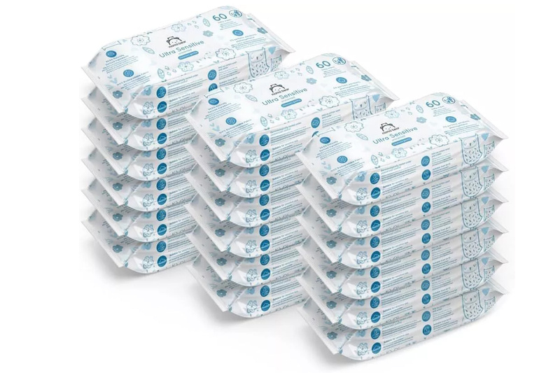 Mama Bear Ultra Sensitive Wet Wipes Set 18x56 pcs