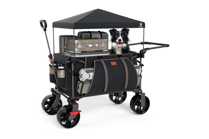 EVER ADVANCED Transport trolley 228 l foldable 150 kg off-road