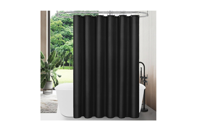WOOPKER Shower Curtain 180x200cm Black