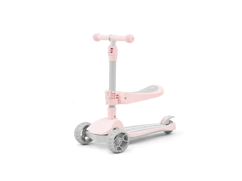 AODI 2in1 Children's Scooter with Seat - LED, Foldable, 3 Wheels