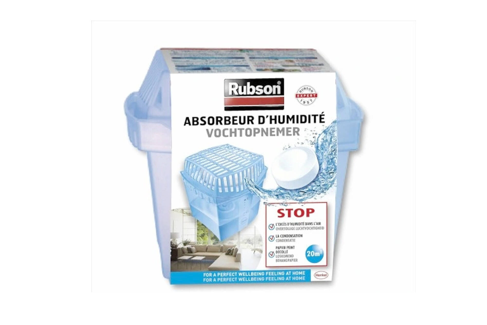 Rubson Classic Universal Moisture Absorber + 1 Refill