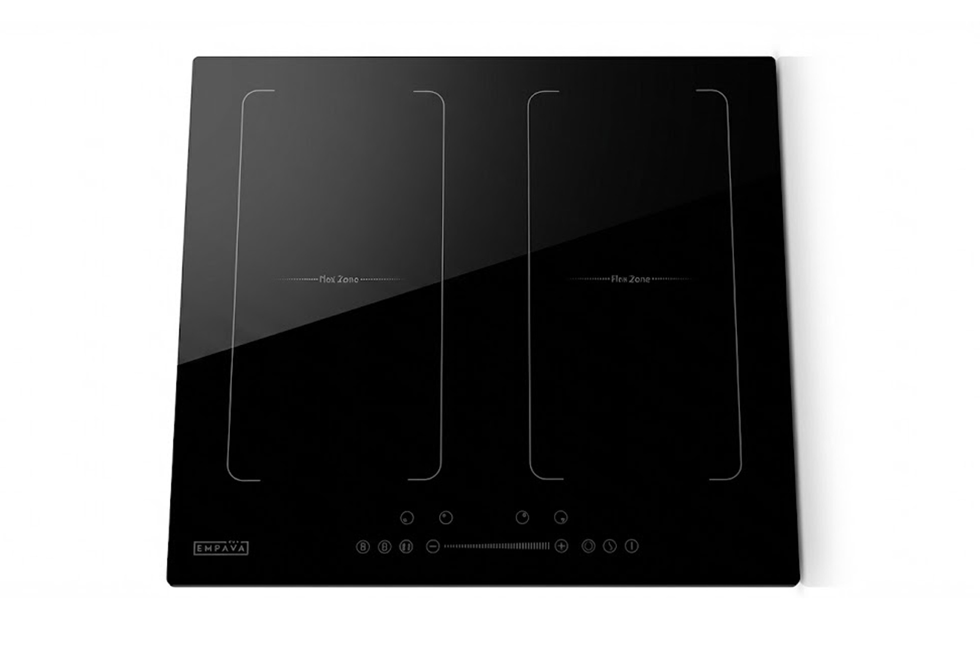 Empava Induction Cooktop 4 Burners 7000W Bridge Slider Timer