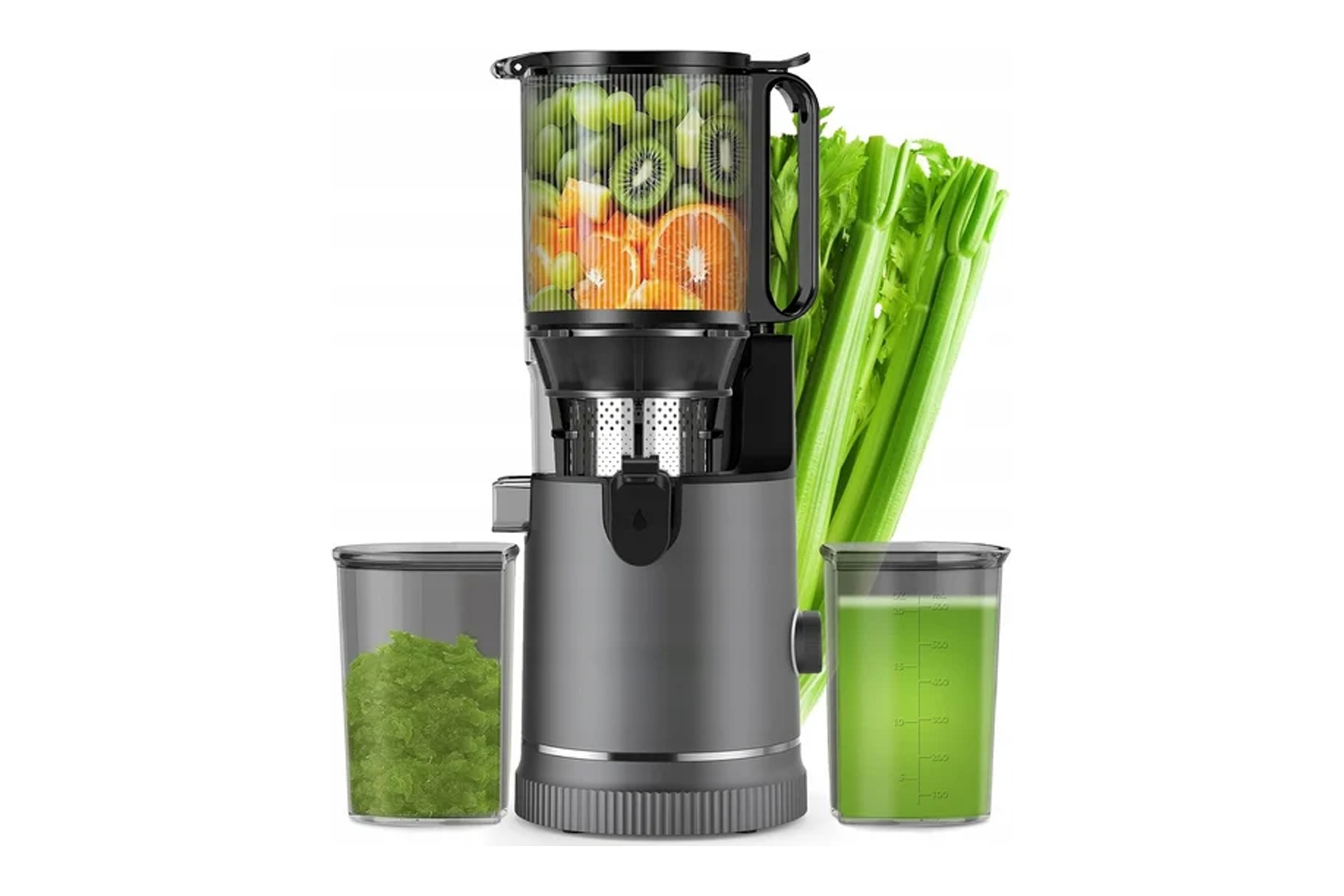 Slow Juicer Cold Press Machine 400W 147mm Wide Chute