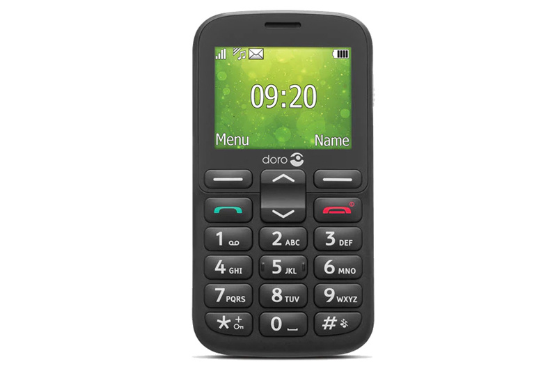 Doro 1382 mobile phone DFB-0350 Black