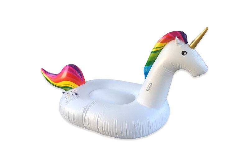 Jasonwell Licorne géante Flotteur de piscine Été XXL 190cm