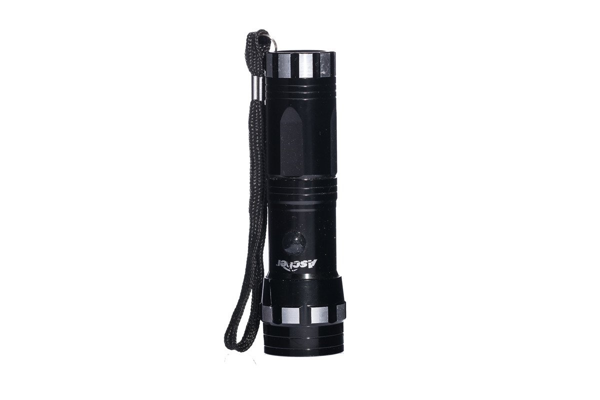 Aluminum black flashlight 14 LED 3xAAA