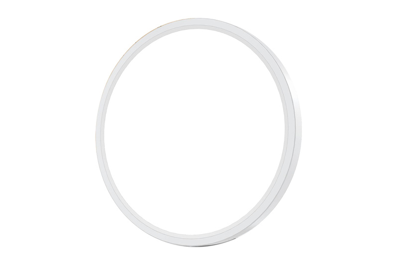 zemty LED ceiling lamp, flat round 24W 3000K