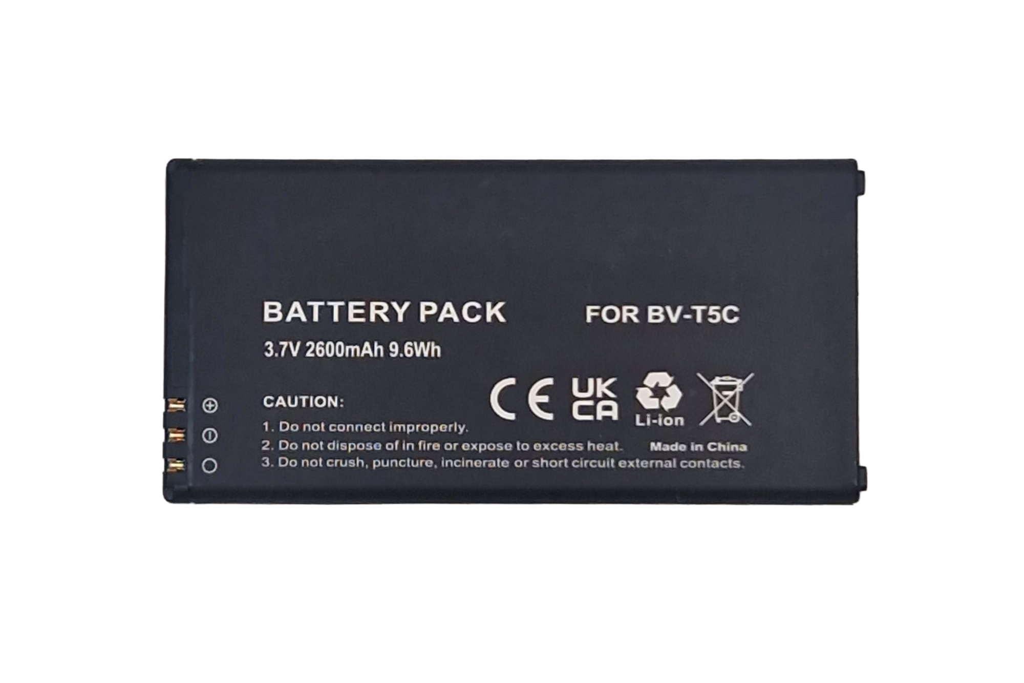 Replacement Battery BV-T5C 2600mAh 3.7V Li-Ion for Microsoft/Nokia