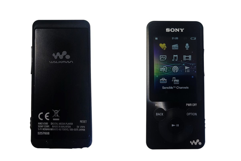 MP4/MP3 Player Sony NWZ-E585 16GB Czarny