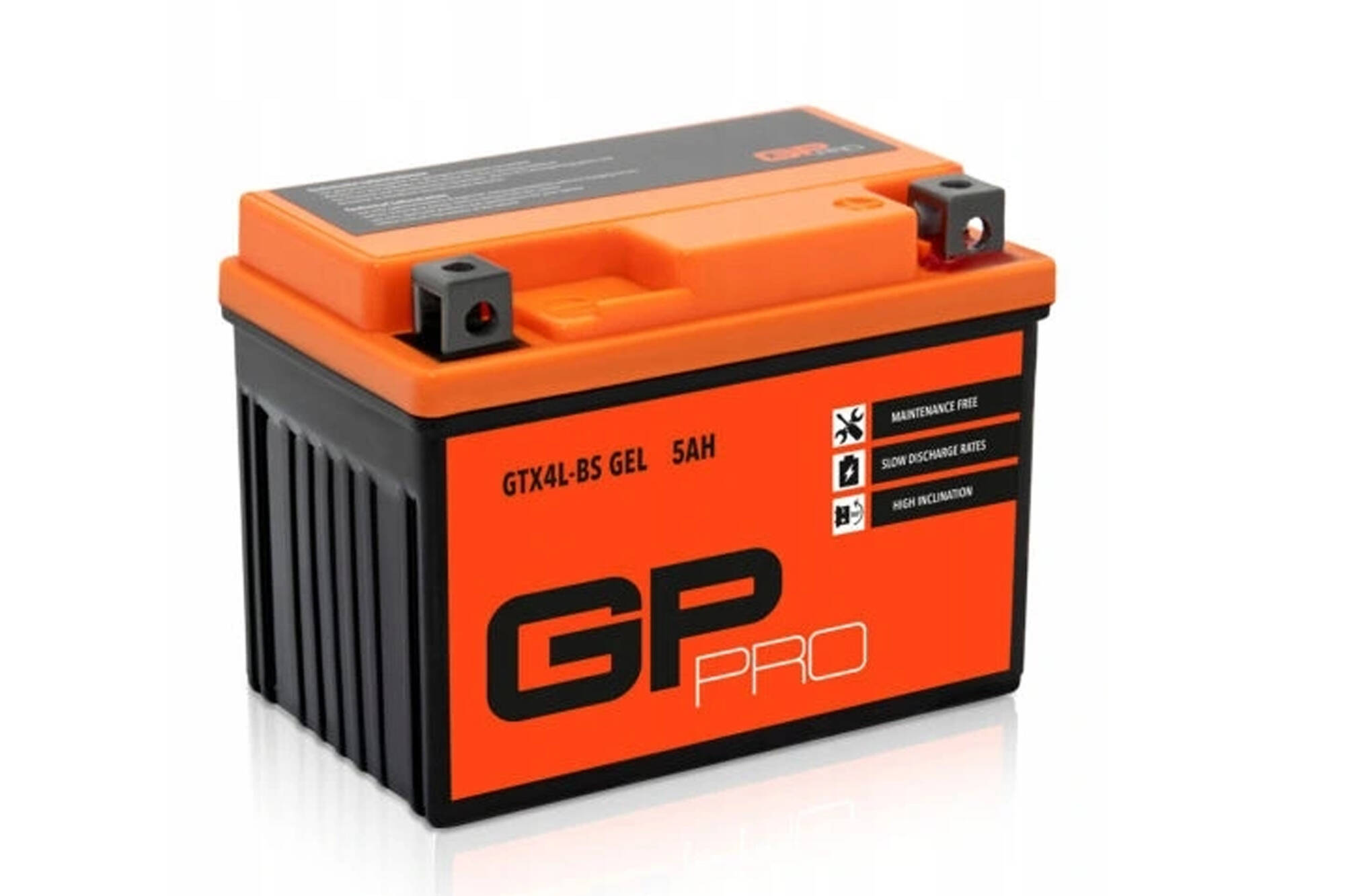 12V GP PRO GTX4L-BS 5Ah GEL Motorcycle Battery