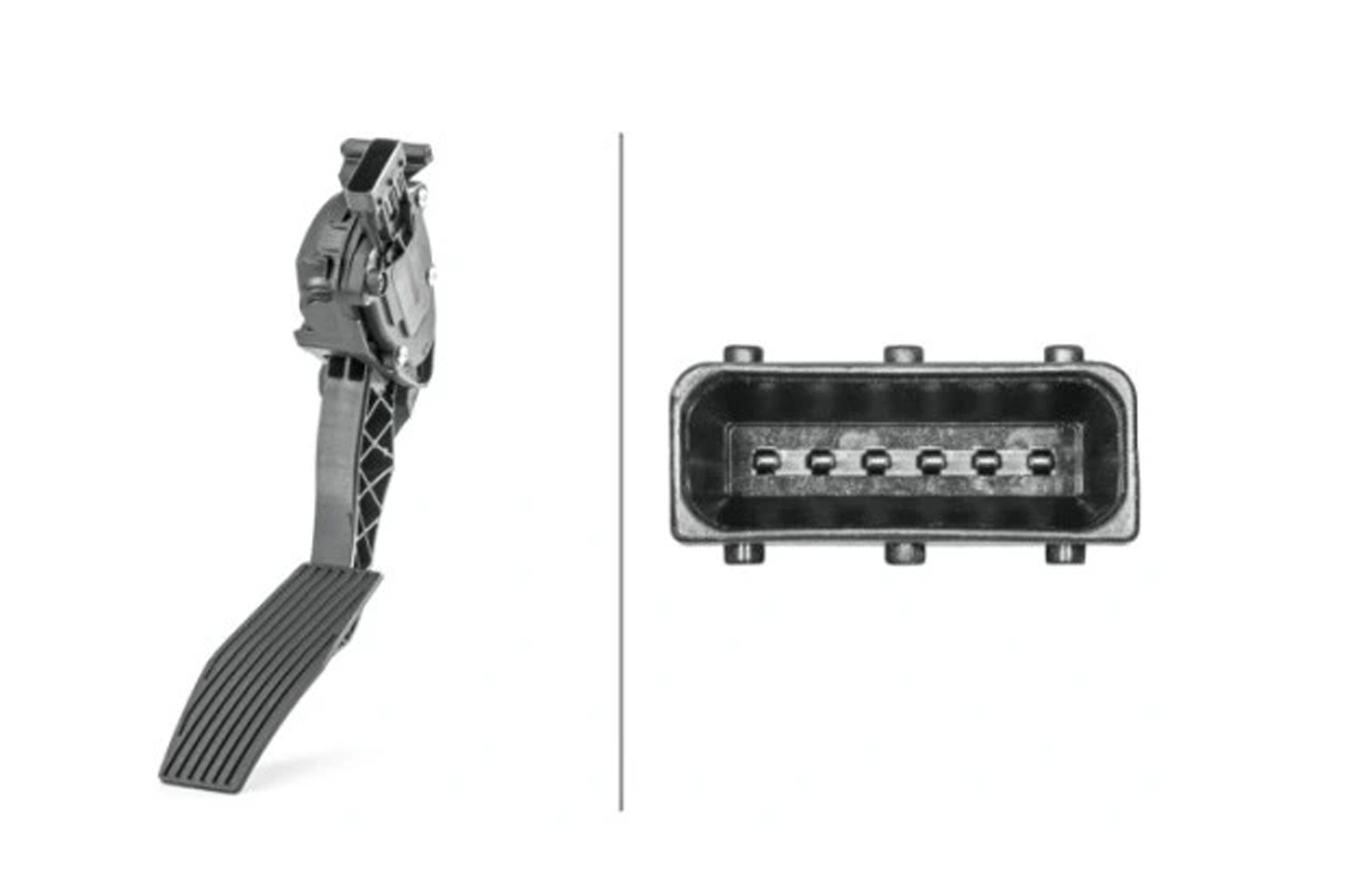 Accelerator pedal position sensor HELLA 6PV 009 765-741