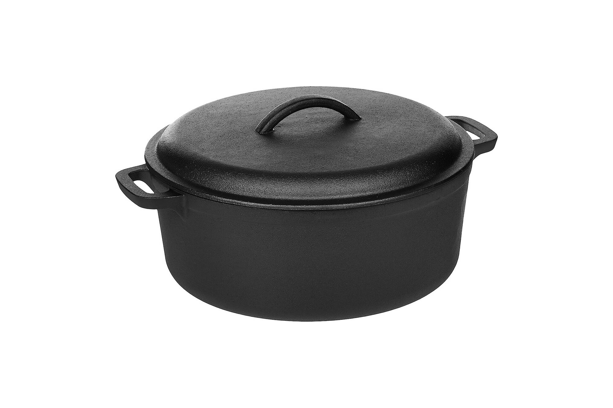 Cast iron pot Amazon Basics 6.62l