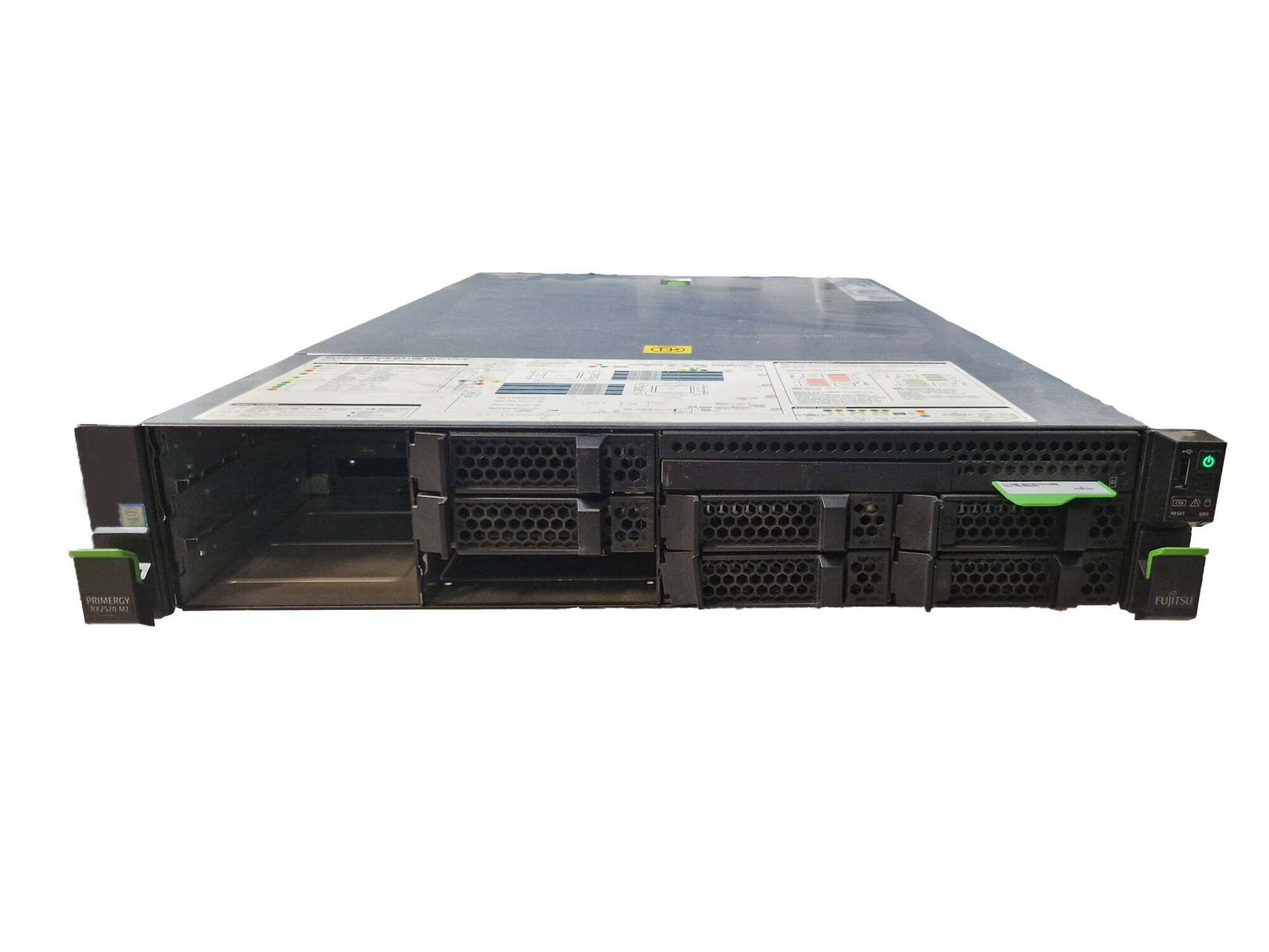 Fujitsu Primergy Rx2520 M1 Xeon E5-2407 Server 24GB RAM 2xPSU