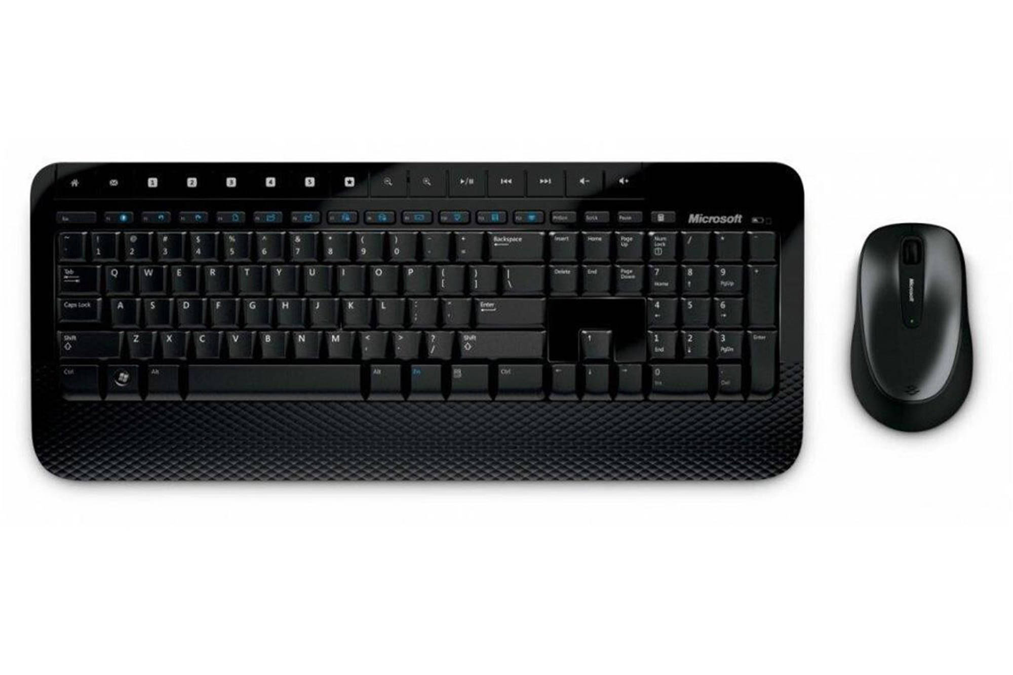 Keyboard and Mouse Set Microsoft Wireless 2000 Desktop (UK105) M7J-00020