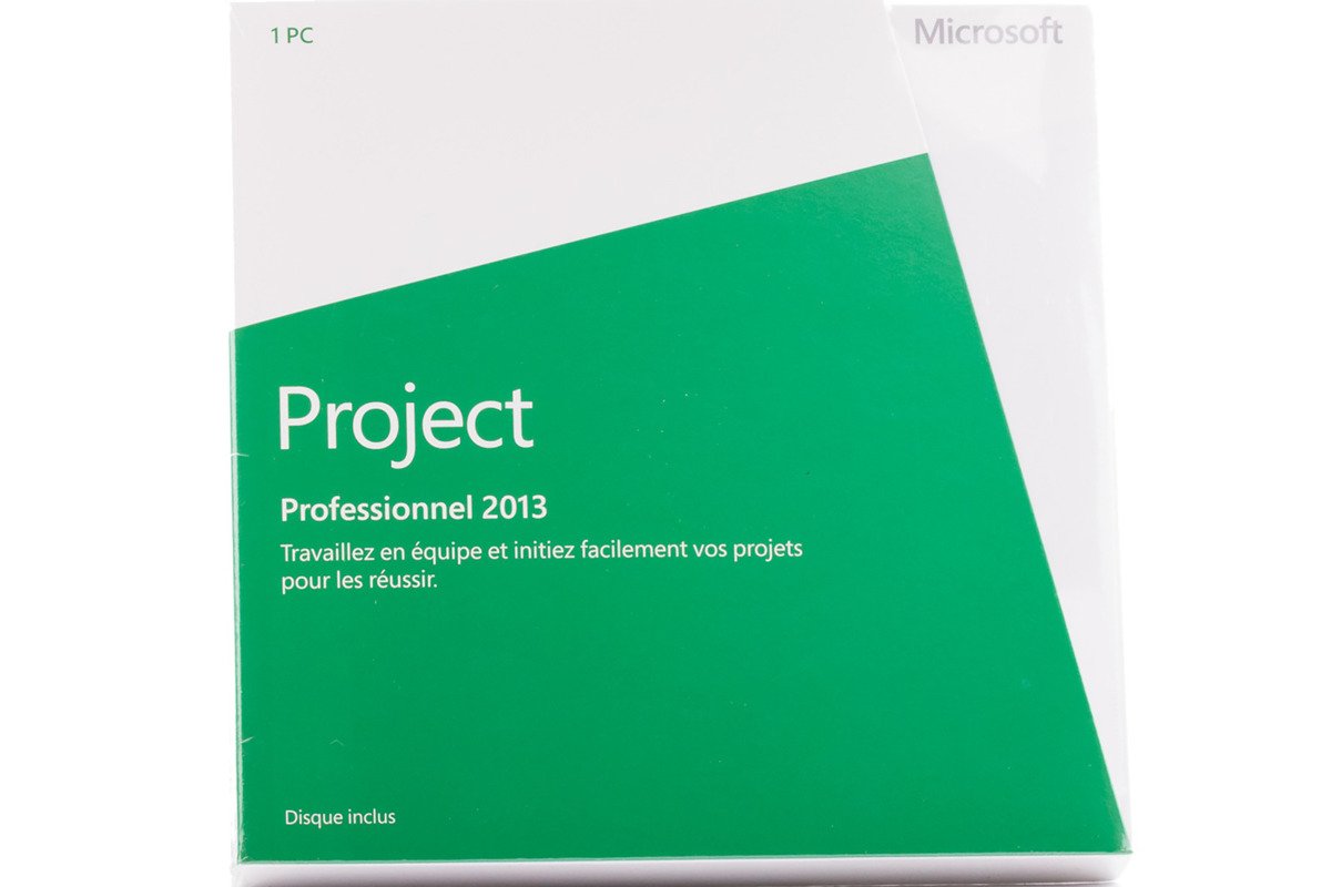 New Microsoft Project Professional 2013 H30-03684 Africa/Caribbean Only DVD BOX
