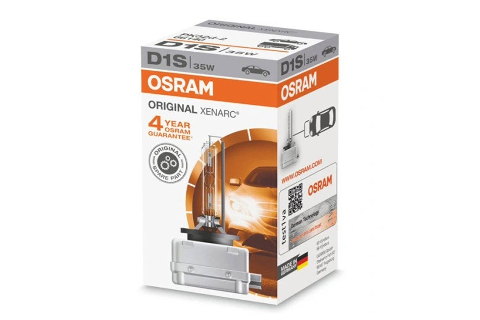 OSRAM Original Xenarc Xenon Burner 35W 85V D1S