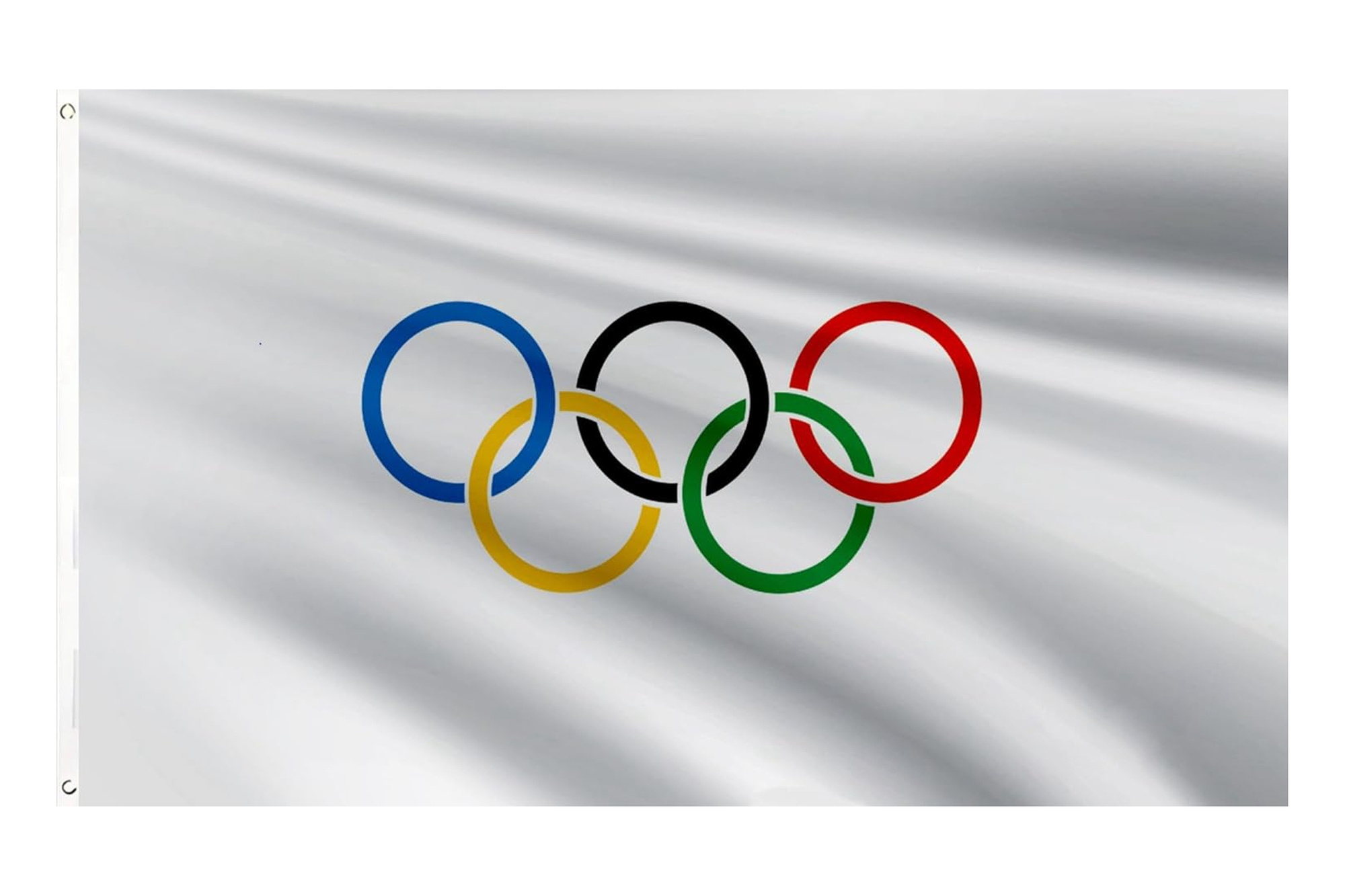 Olympics flag 150x90 cm Olympic with 2 metal grommets