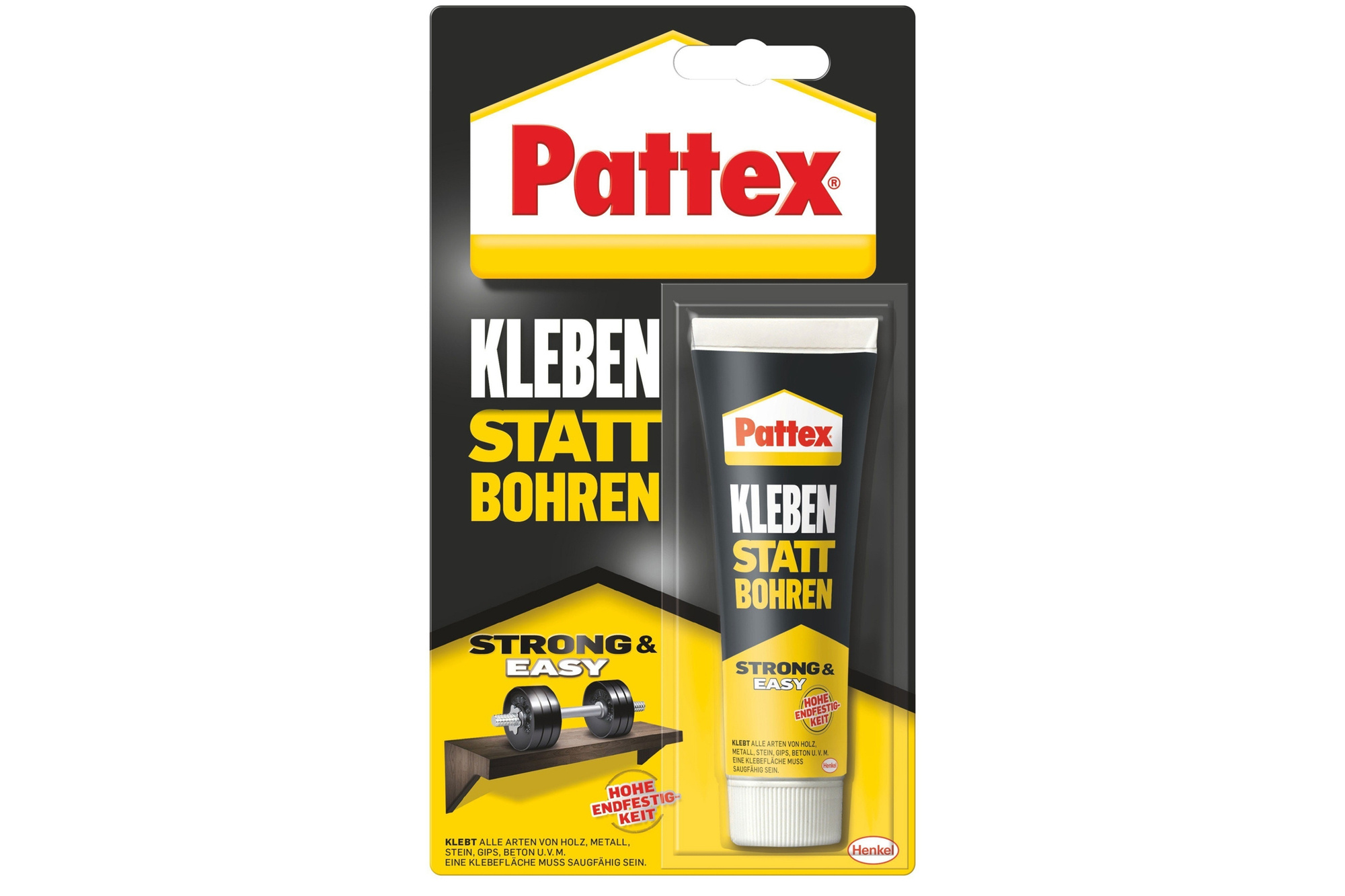 Pattex Strong+Easy assembly glue 50g