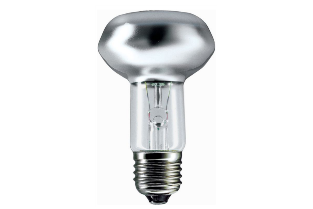 Reflector bulb Philips 60W E27 125-130V NR63 30D FR 1CT