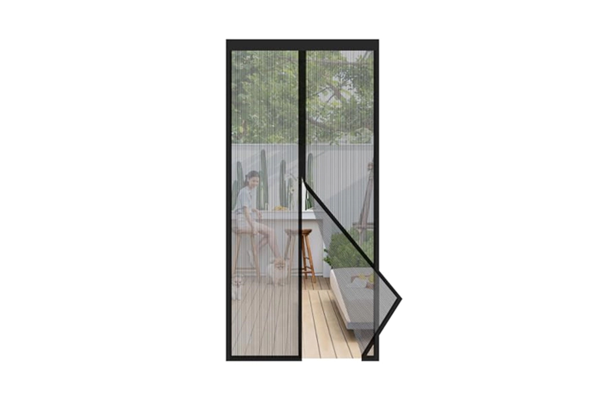 Sekey 220x200cm magnetic door mosquito net