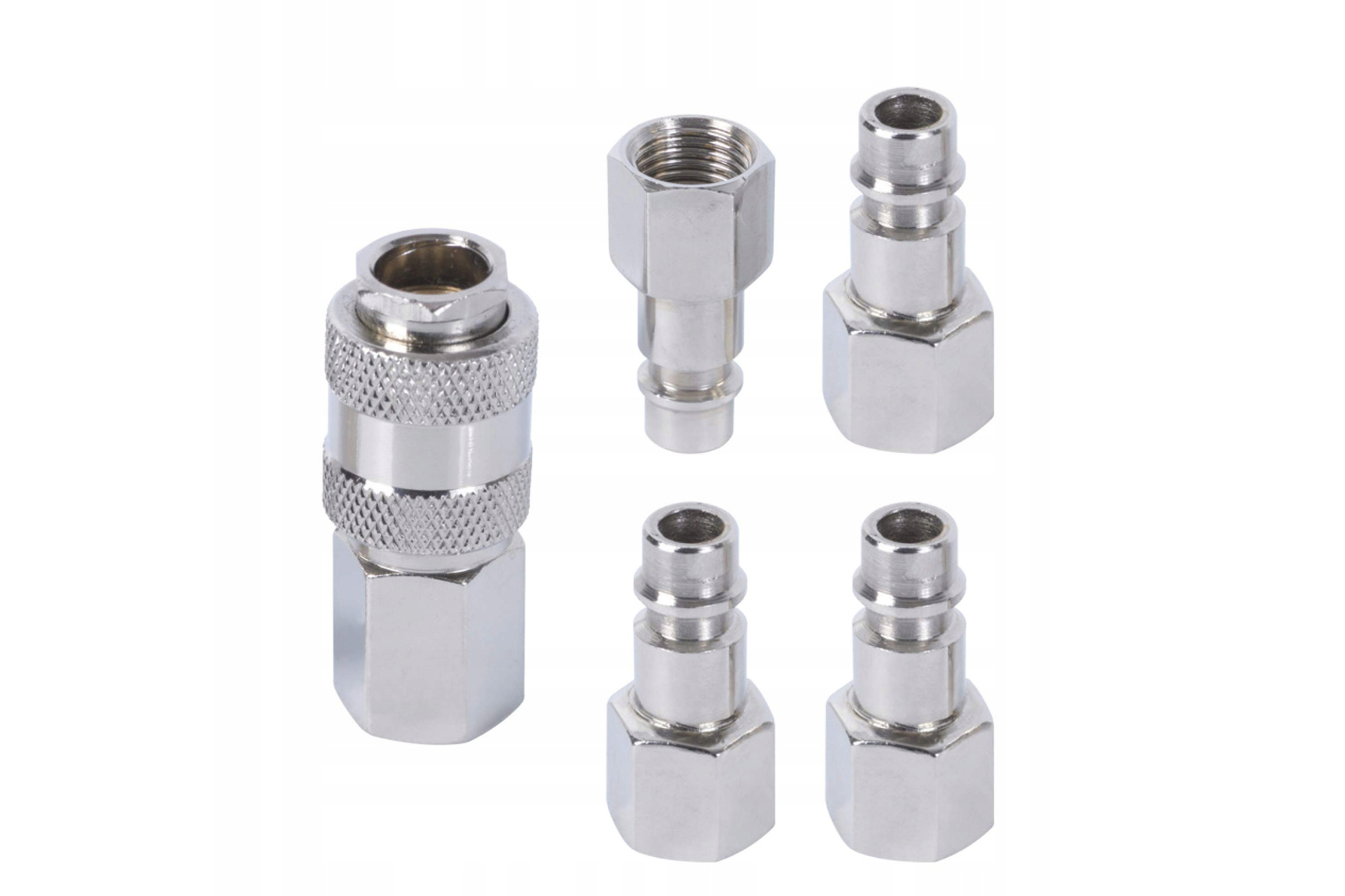 Set of 5 compressed air valves with PRACR05/B connector