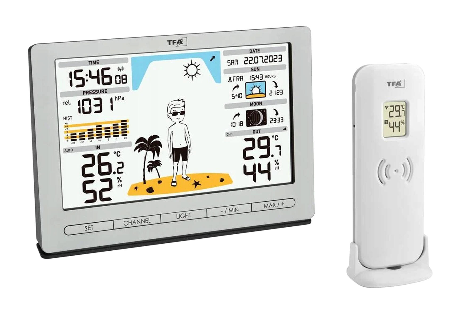 TFA Dostmann 35.1097.54 Weather Station