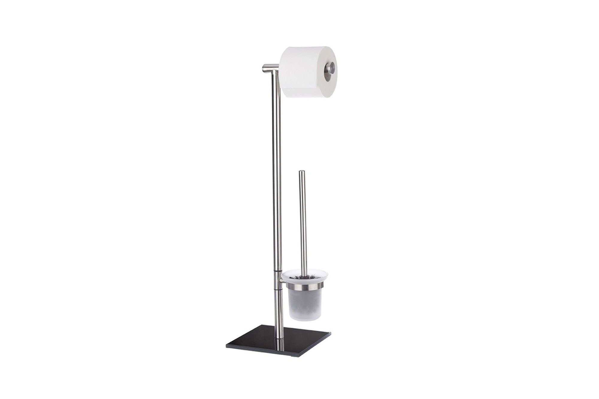 Wenko Lima Toilet paper and toilet brush stand