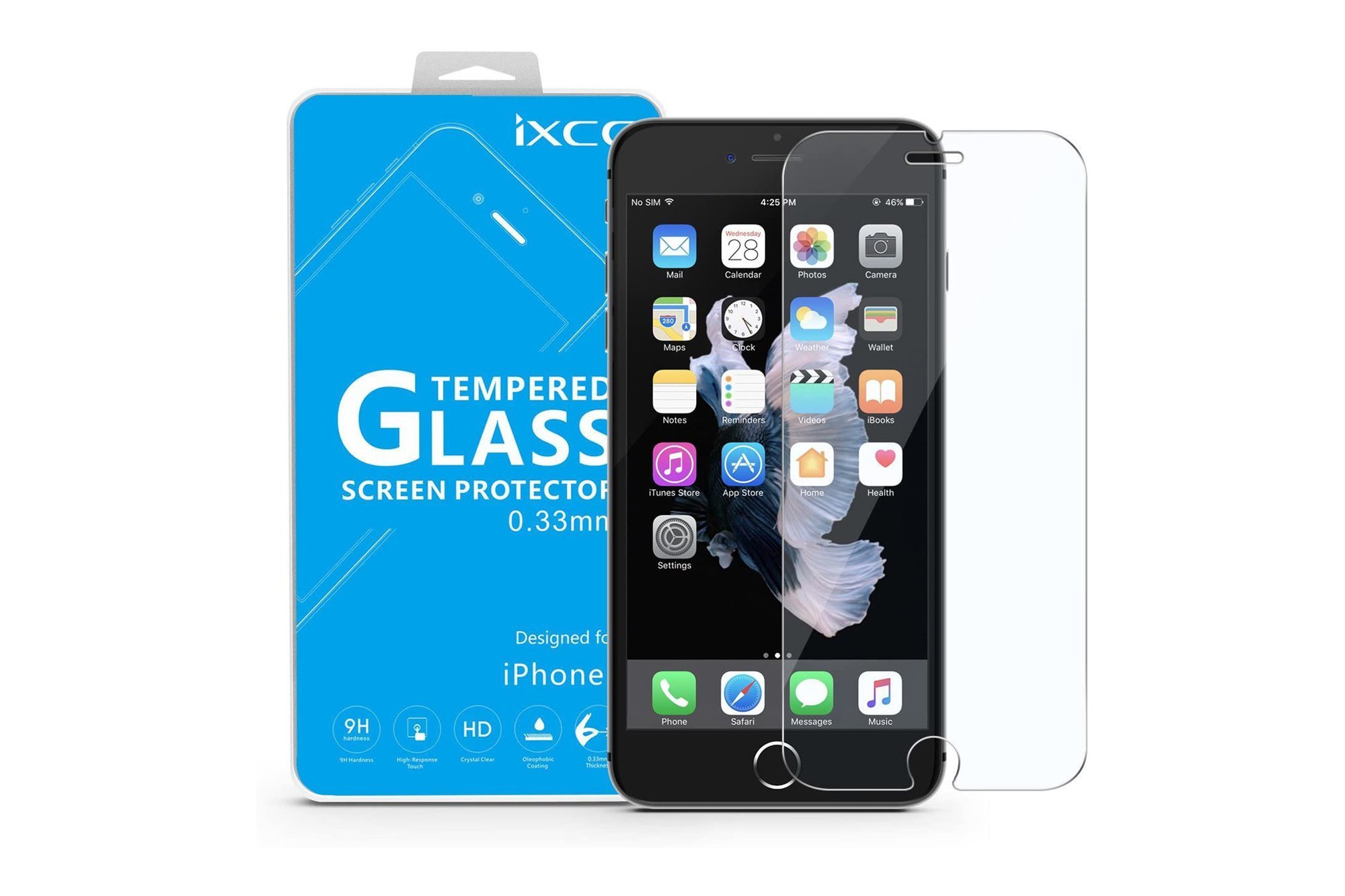 Apple iPhone 6/7/8/SE 2020 Tempered glass iXCC 9H 0.33mm