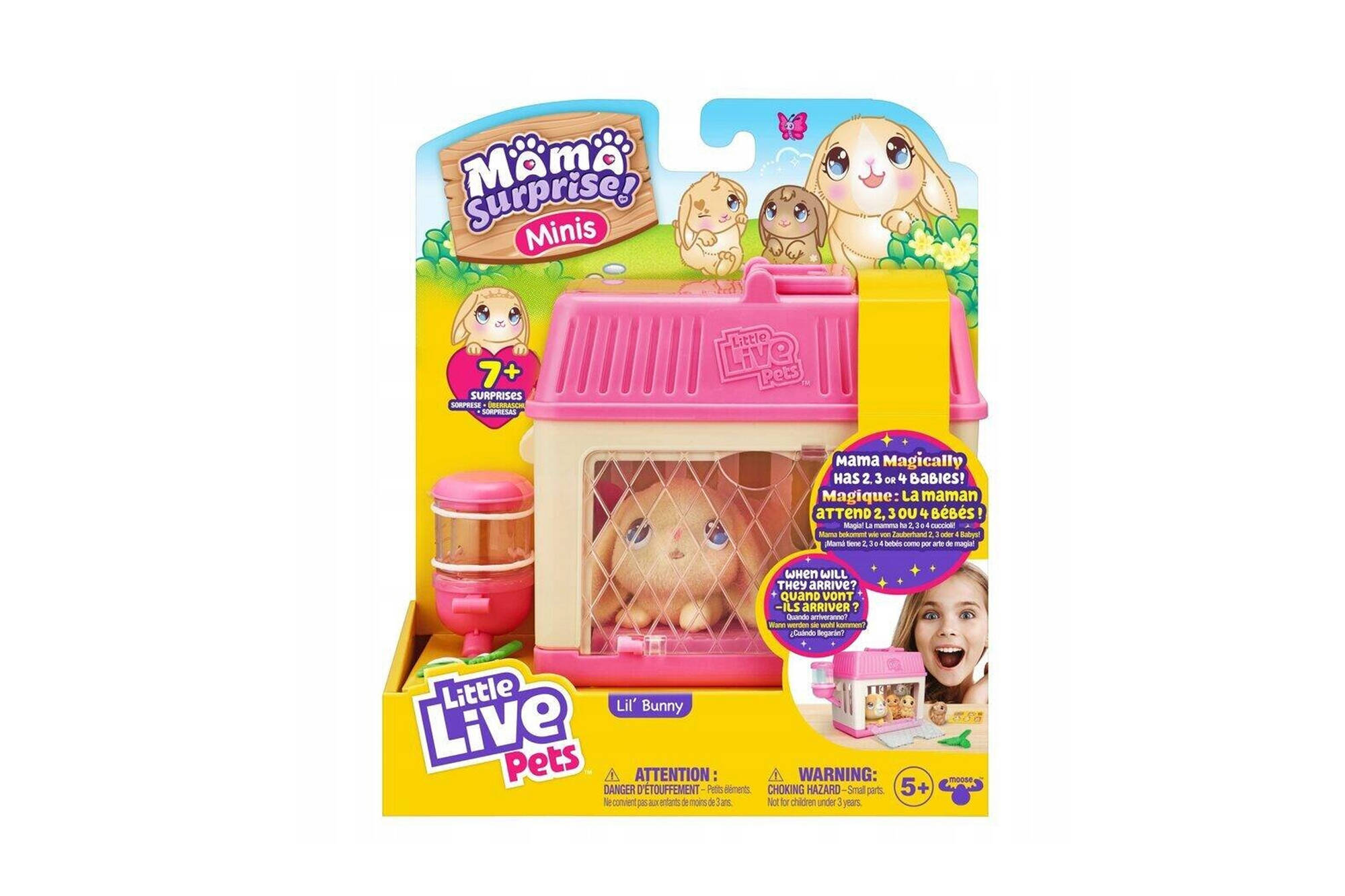 Little Live Pets 26511 Mama-Überraschung! Mini-Cobi-Hasen