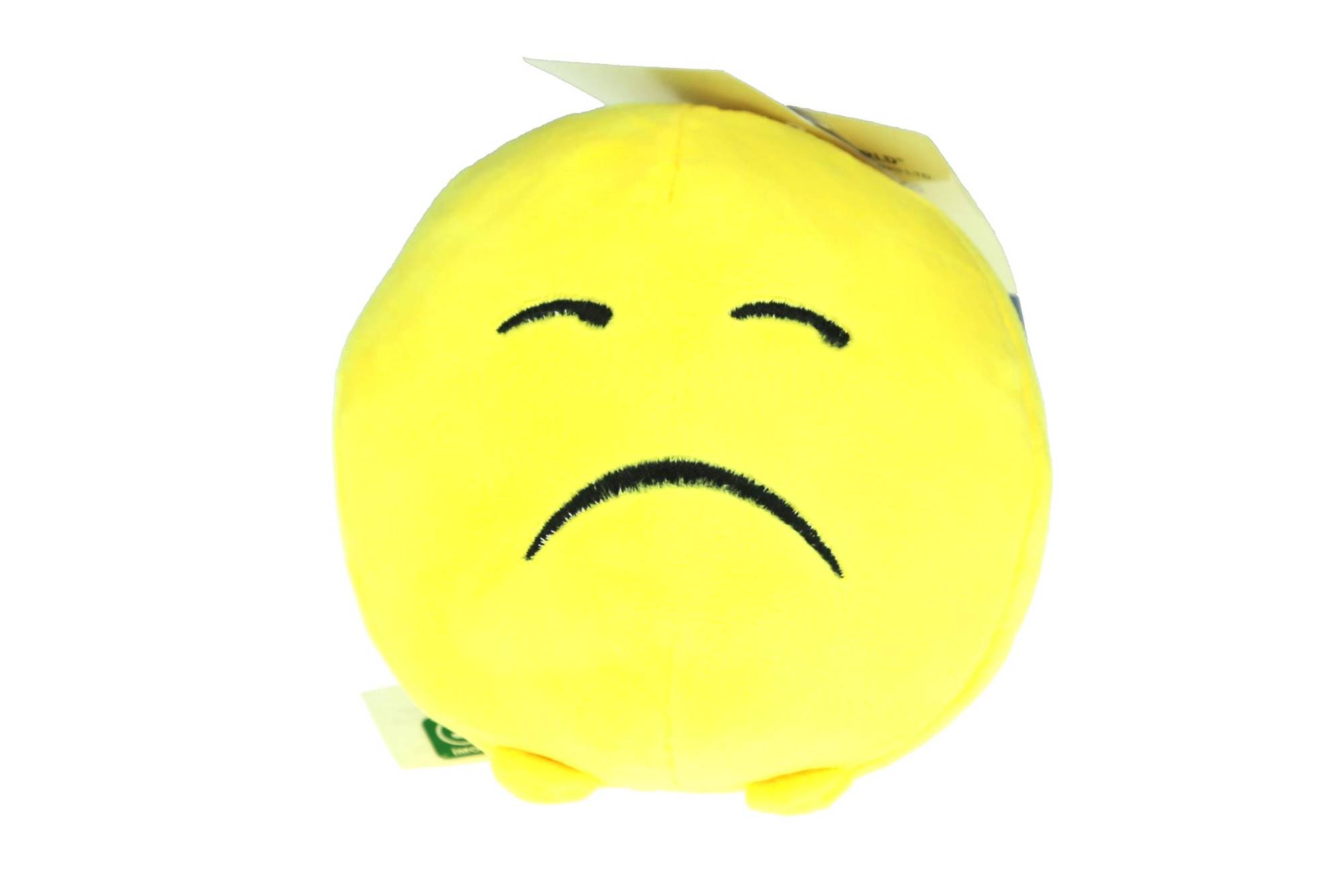 Maskottchen Plüschtier Emoticon Trauriges Gesicht 11 cm