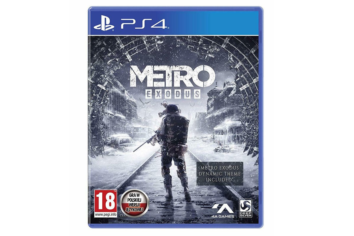 Metro Exodus Day One Edition + Dynamisches PS4 Thema Brandneu NEU OVP