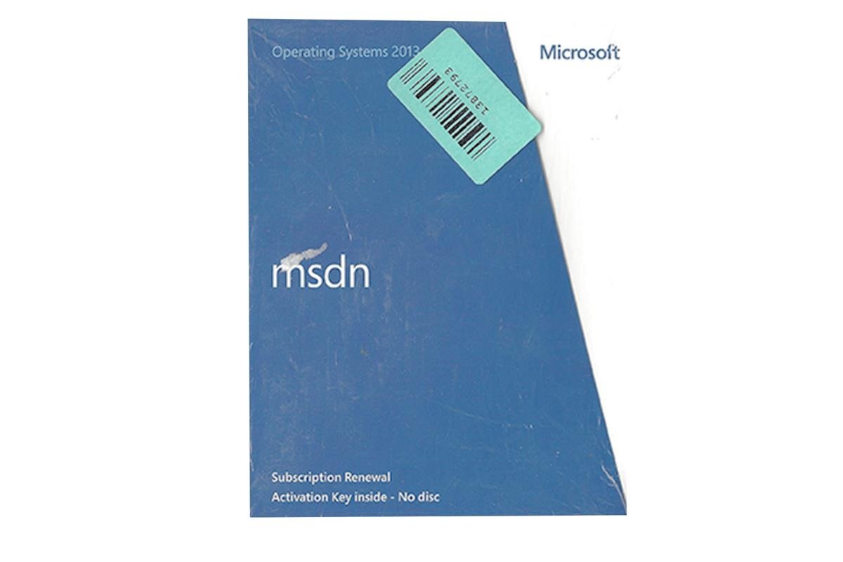 Microsoft msdn os retail H5F-00173 English Programs