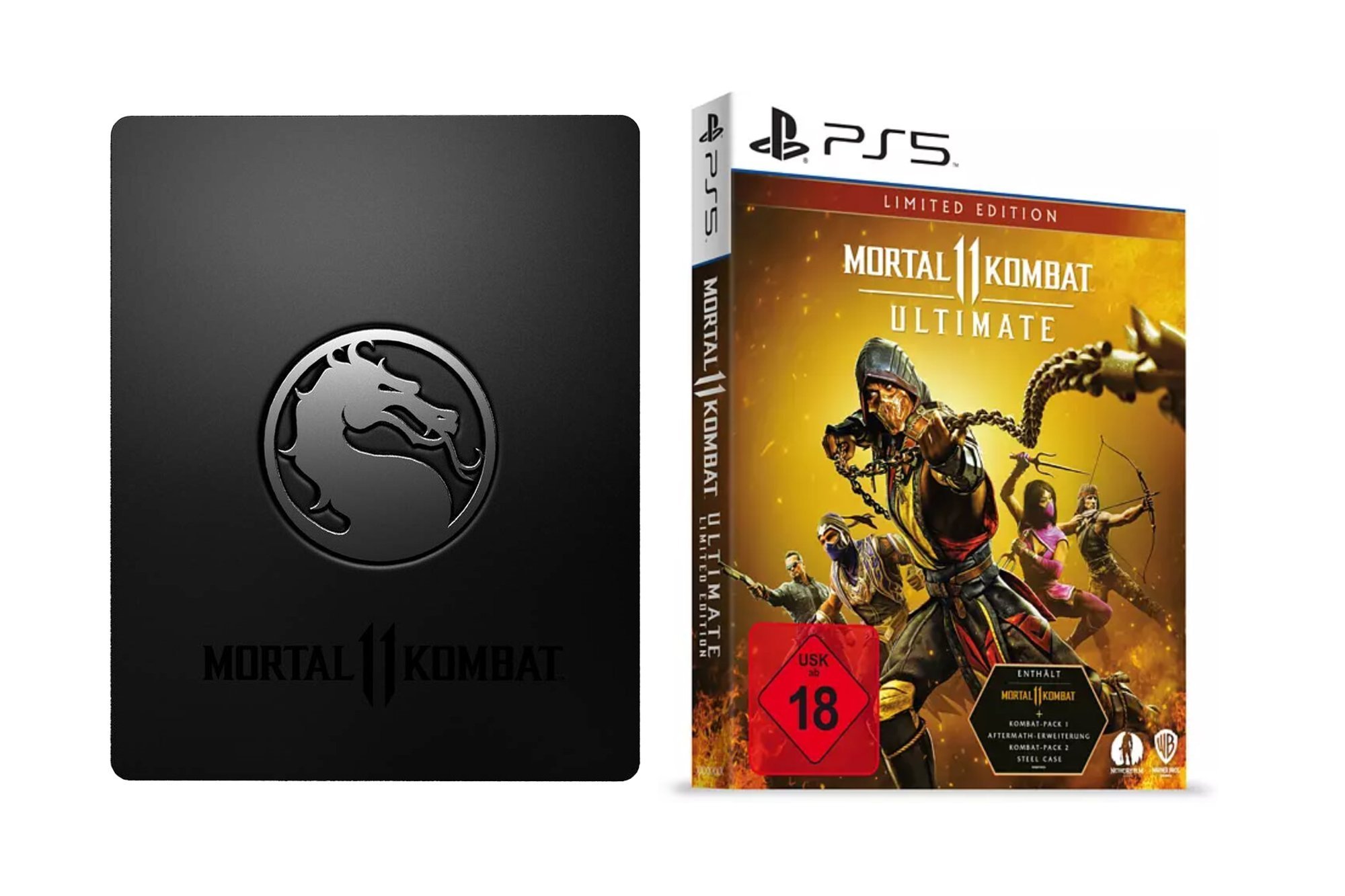 Mortal Kombat 11 Ultimate - Limited Edition PS5 + Steelbook
