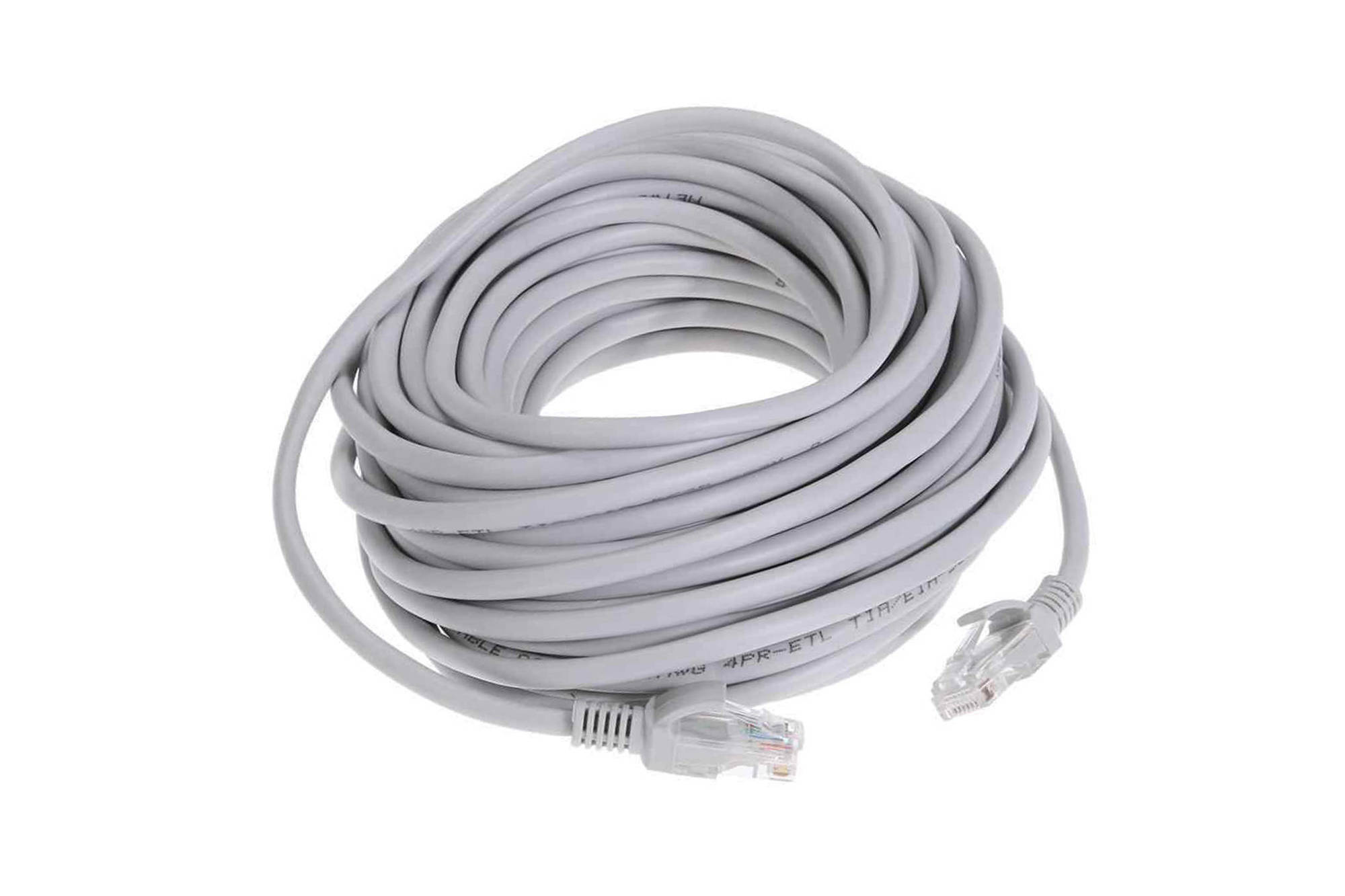 Cable CAT-5e Ethernet RJ45 PVC 15m