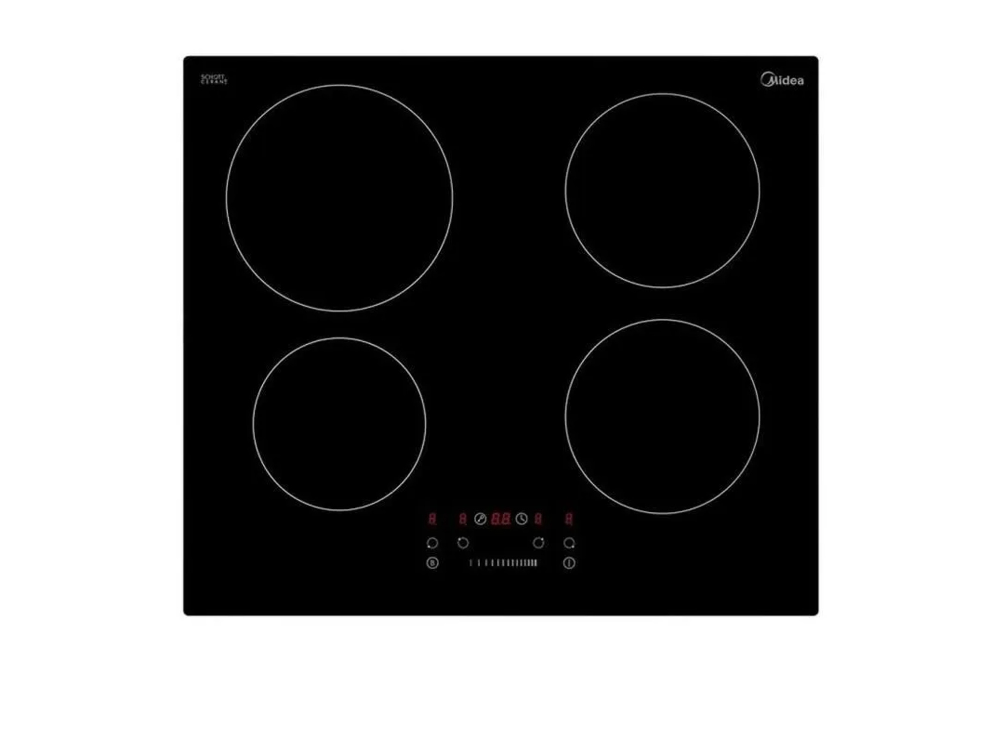 MIDEA EF7454BJ1-A Induktionskochfeld 4 Zonen, Touch, SCHOTT CERAN