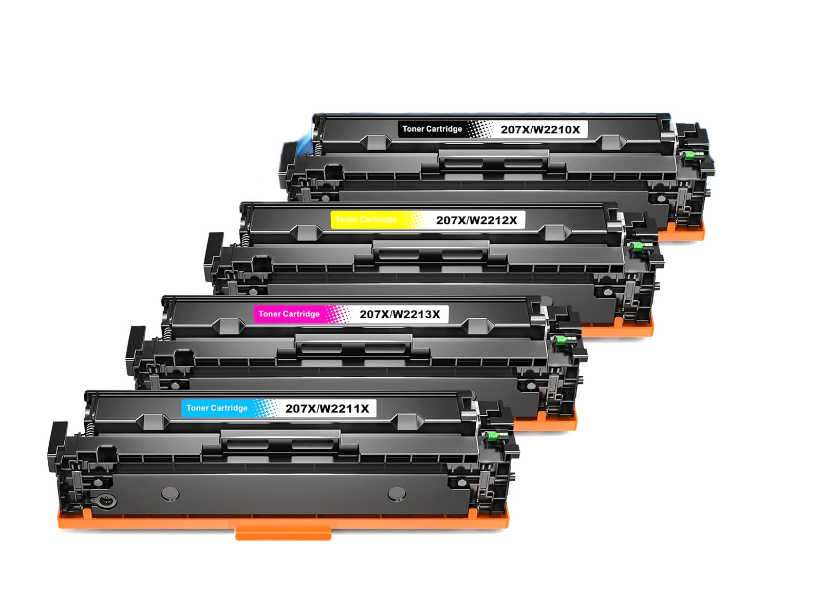 HP 207A W2210X CMYK Chip-Toner-Kit (207X)