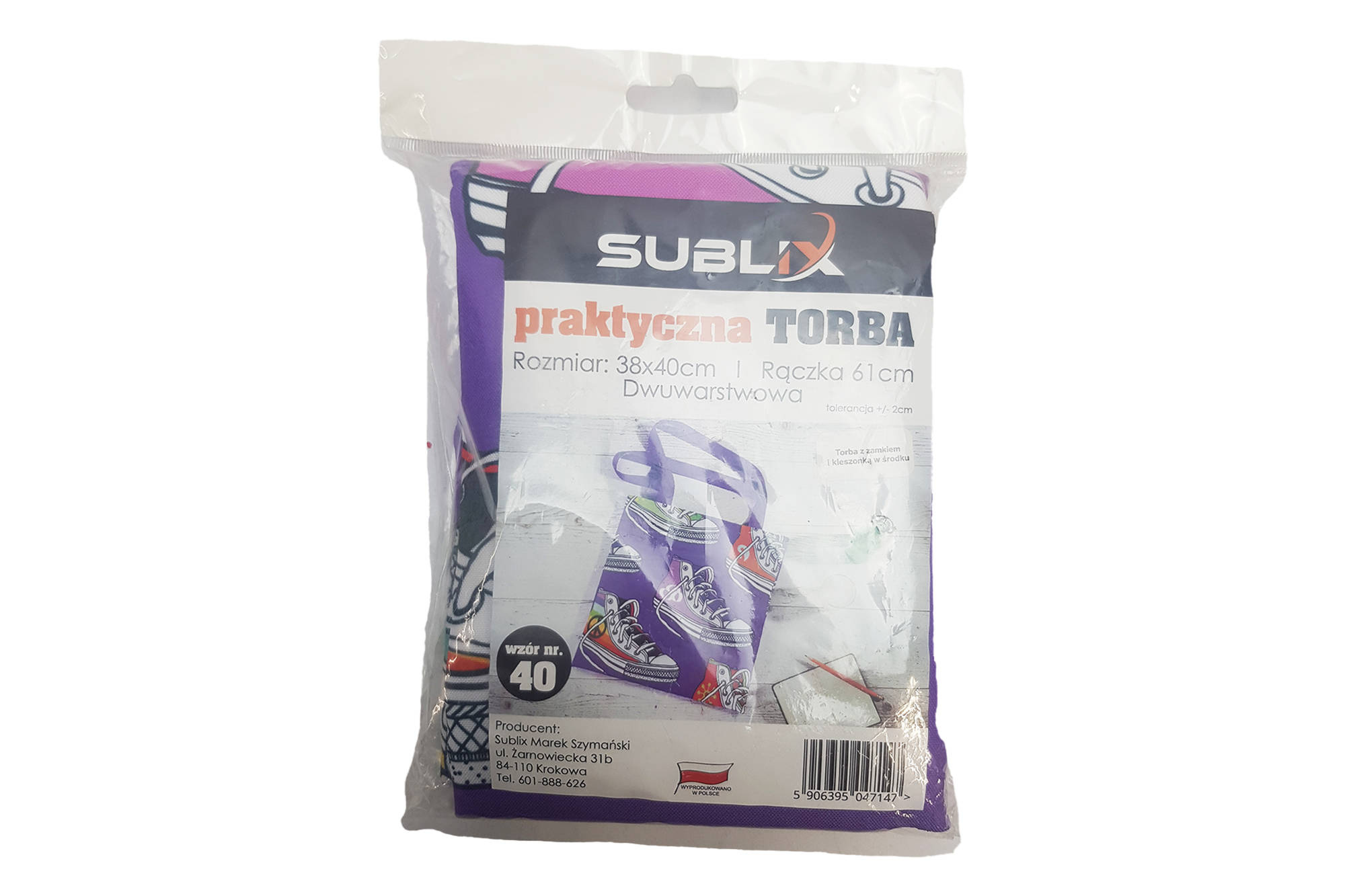 Sublix Shoulder Bag / Shopping Bag 38x40 cm Shoes